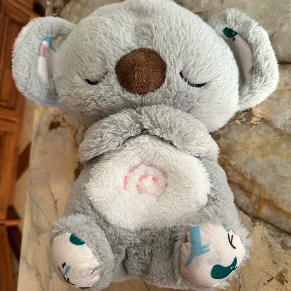 Plush Grey Koala Stuffed Animal - Soft Cuddly Toy